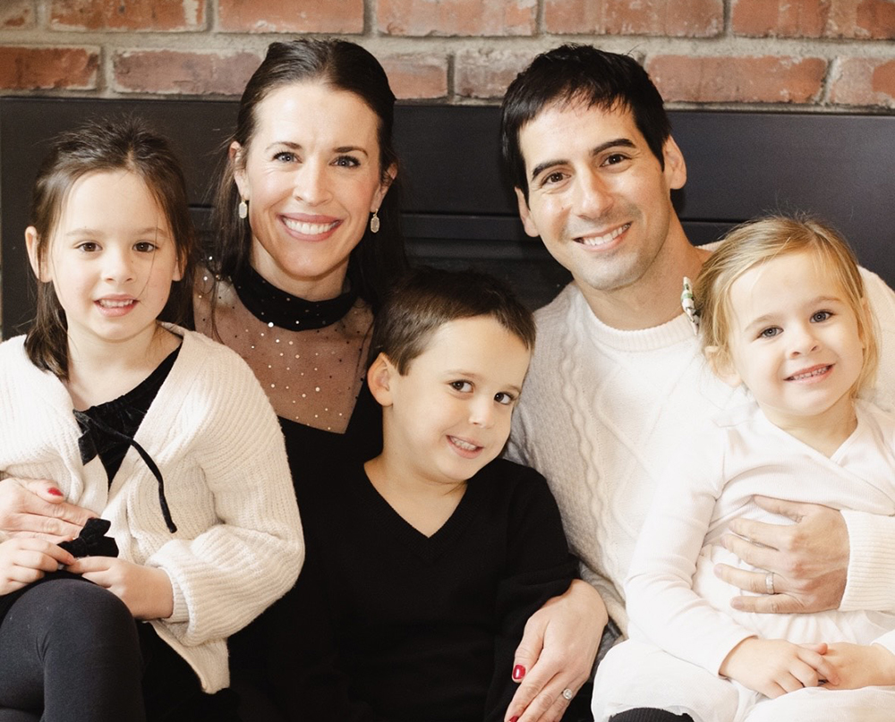 Dr. Jeffrey Bono with his family